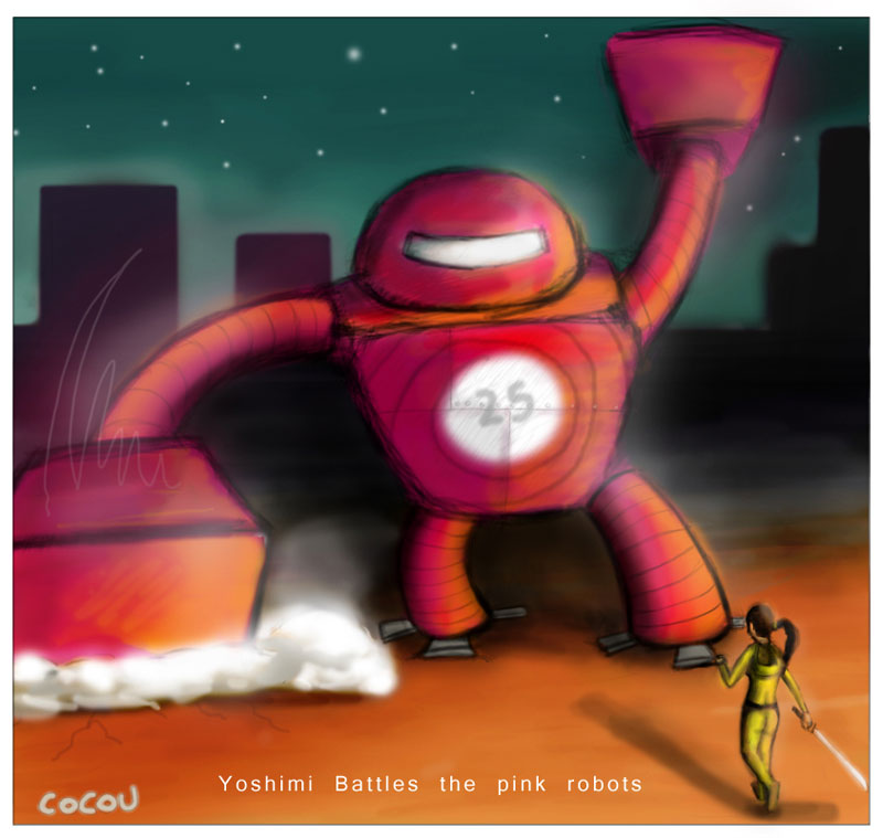 Illustration for article titled Giant Robots Always Have The Right Of Way On Any City Street
